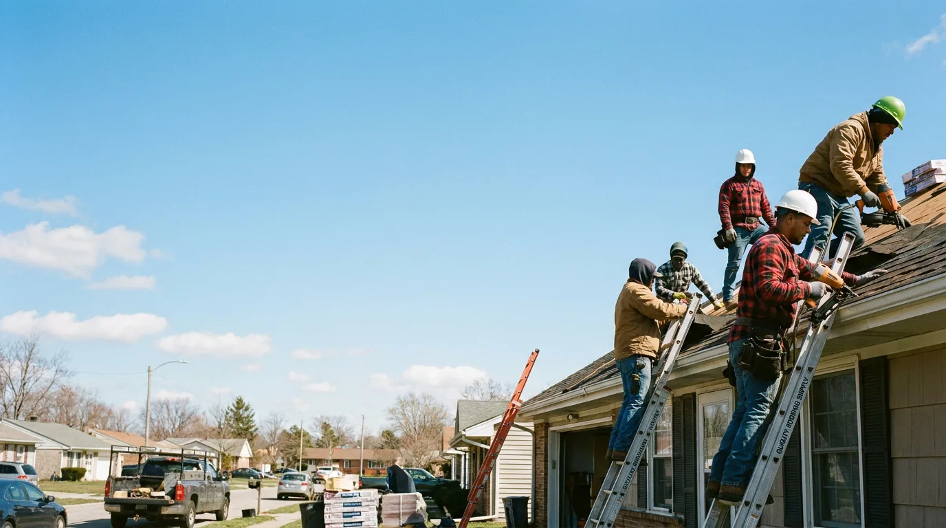 Roofing in Six Lakes, MI near me